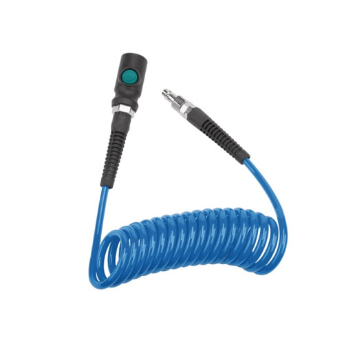 Špirálová PU hadica AIRCRAFT 3m Ø5/8mm 10bar s rýchlospojkou