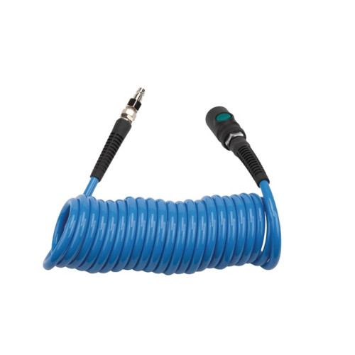 Špirálová PU hadica AIRCRAFT 5m Ø6,5/10mm 10bar s rýchlospojkou