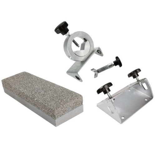 Sada prípravok na rúrky a dláta, univerzálny držiak, brúsny kameň