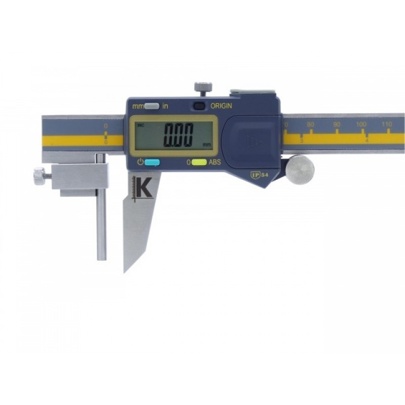 Digitálne posuvné meradlo na meranie hrúbky trúbok  0-150mm 