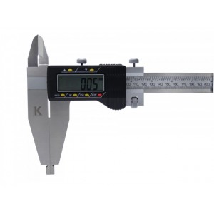 Digitálne posuvné meradlo so špičkami -  600/150mm 