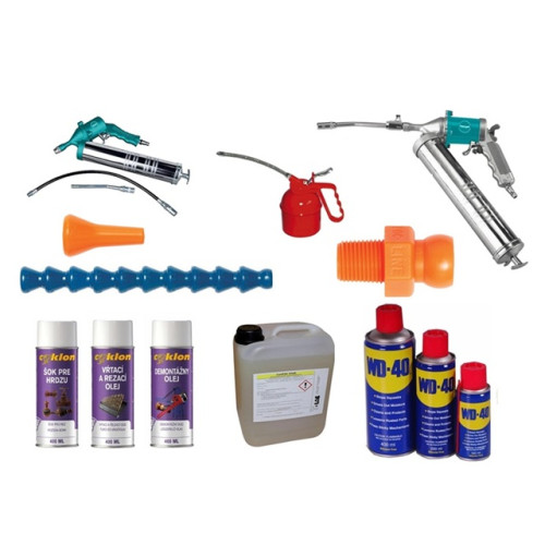 Oleje, mazivá a príslušenstvo