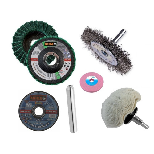 Rezné, brúsne, leštiace, drôtené, lamelové kotúče